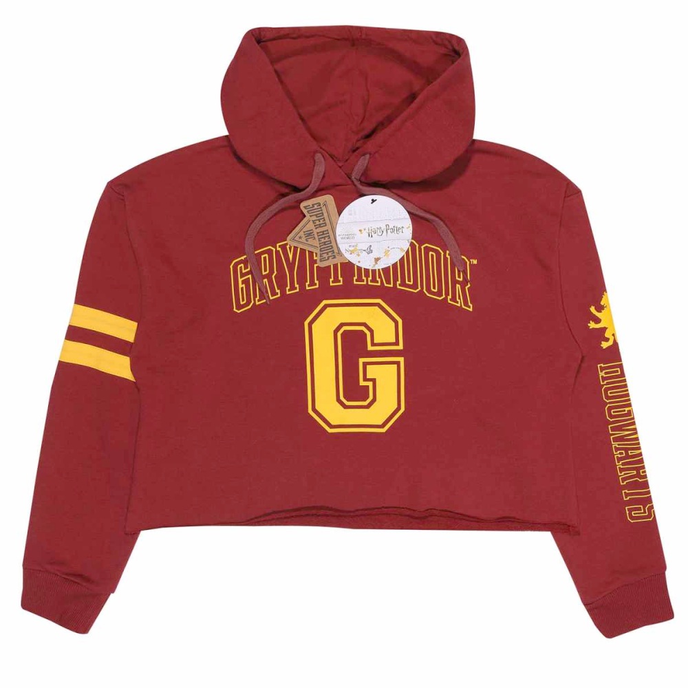 Harry Potter - College Style Gryffindor Crop Sweater/Trui - Rood